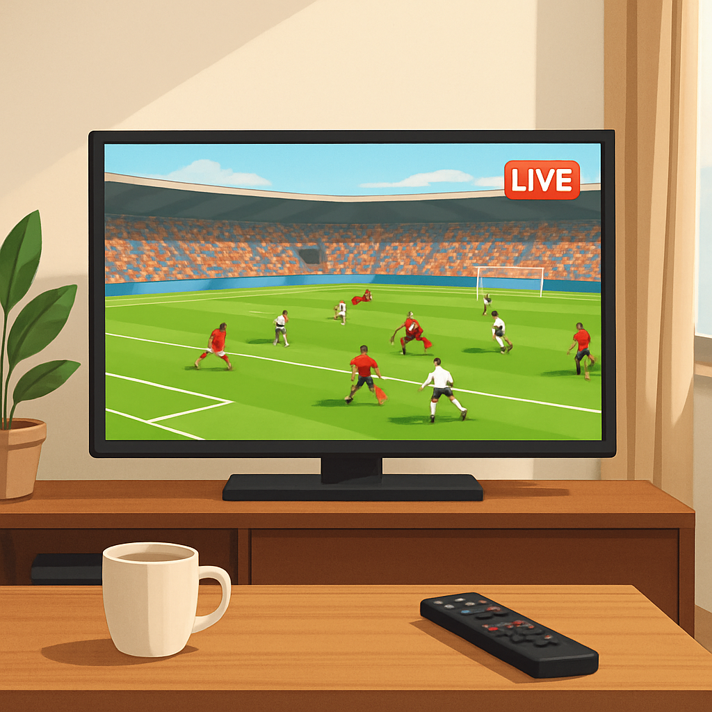 실시간 경기 중계 이미지