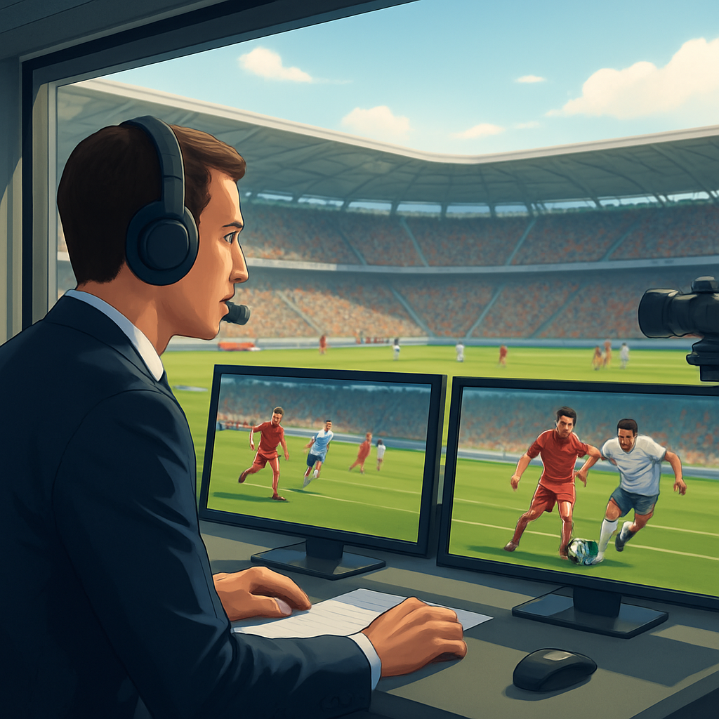 생중계 스포츠 방송 이미지