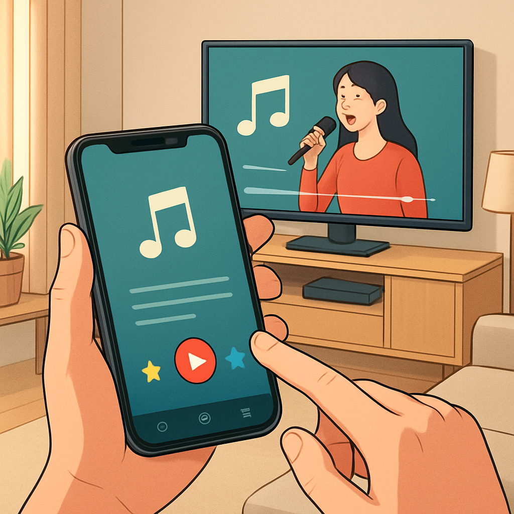 노래방 앱 추천 이미지