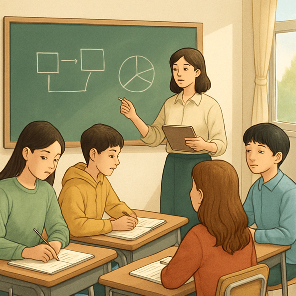 대안학교의 교육 과정과 평가 방법 이미지