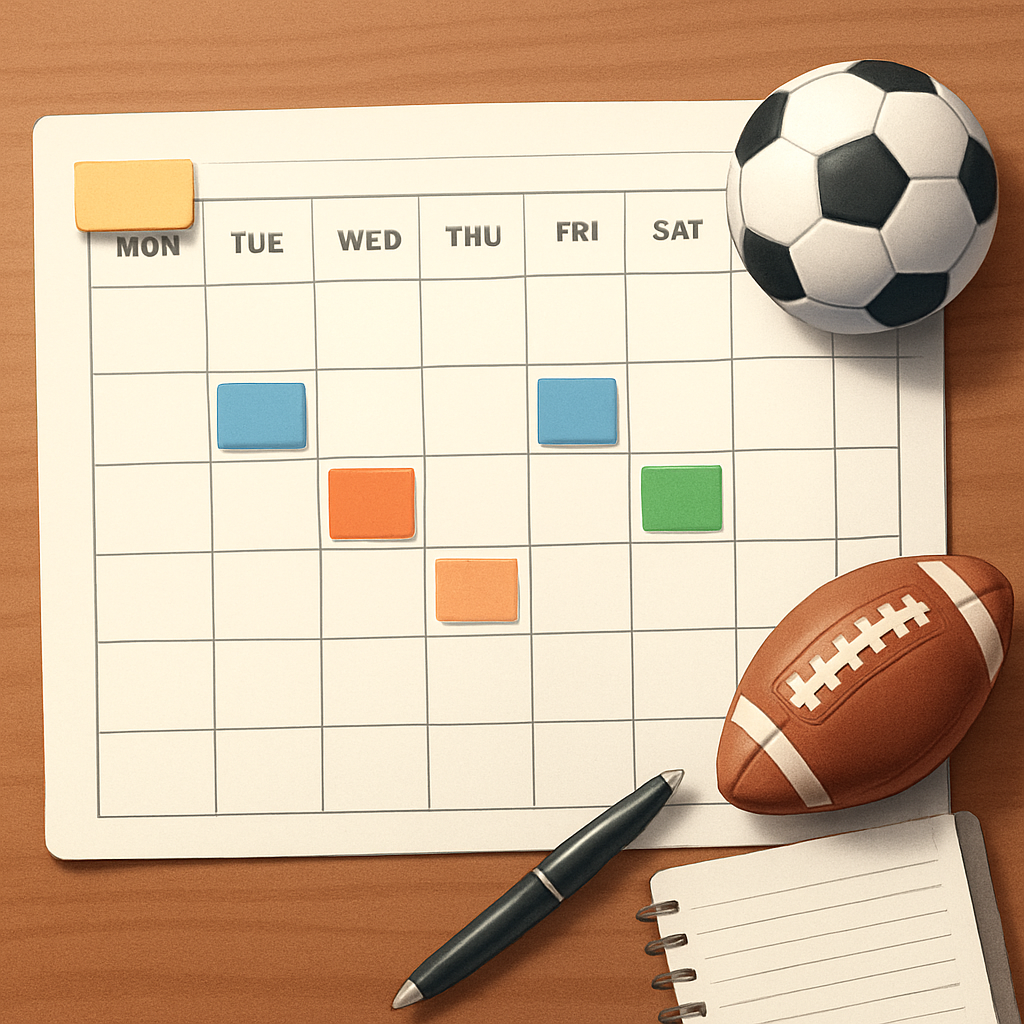 리그 일정 이미지