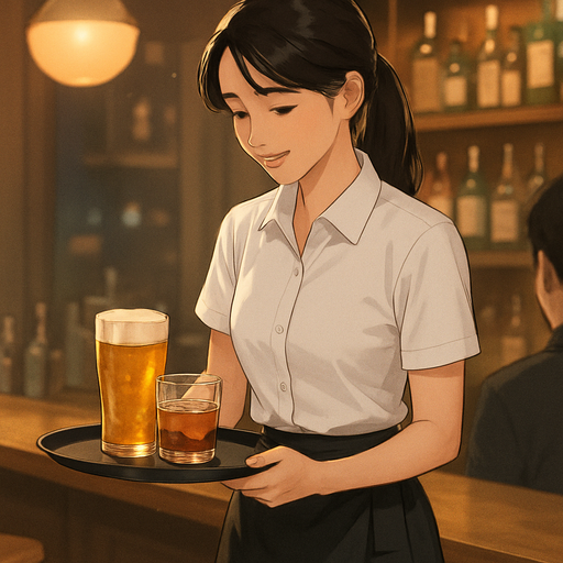 클럽 서빙 알바 이미지
